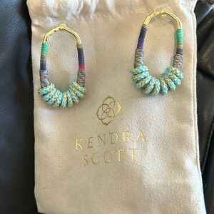 Kendra Scott Masie Gold Mixed Paracord earrings